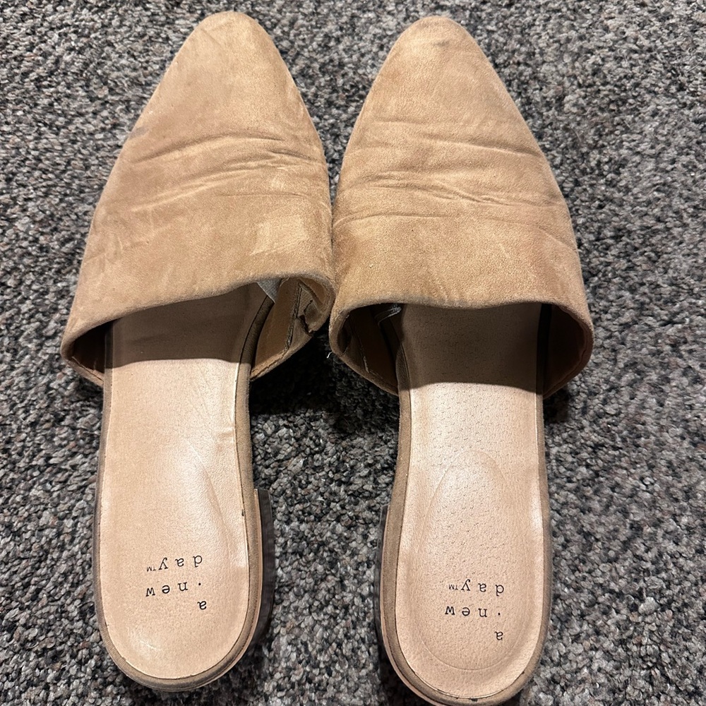 A New Day Women's Brown Mules